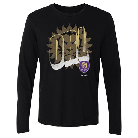 Orlando City Men's Long Sleeve T-Shirt | 500 LEVEL