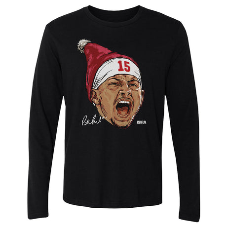 Patrick Mahomes Men's Long Sleeve T-Shirt | 500 LEVEL