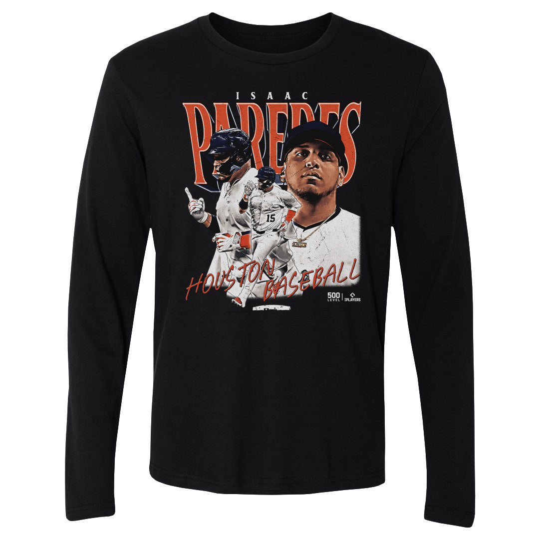 Isaac Paredes Men's Long Sleeve T-Shirt | 500 LEVEL