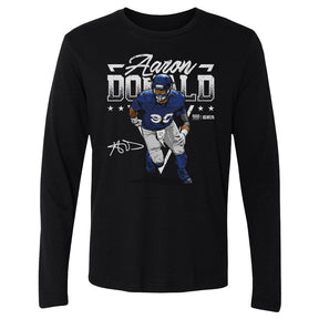 Aaron Donald Men's Long Sleeve T-Shirt | 500 LEVEL