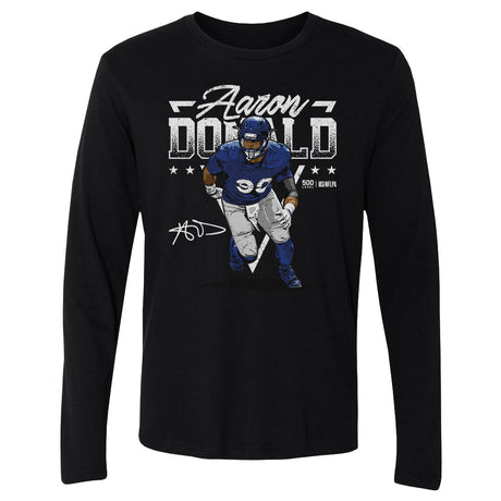 Aaron Donald Men's Long Sleeve T-Shirt | 500 LEVEL