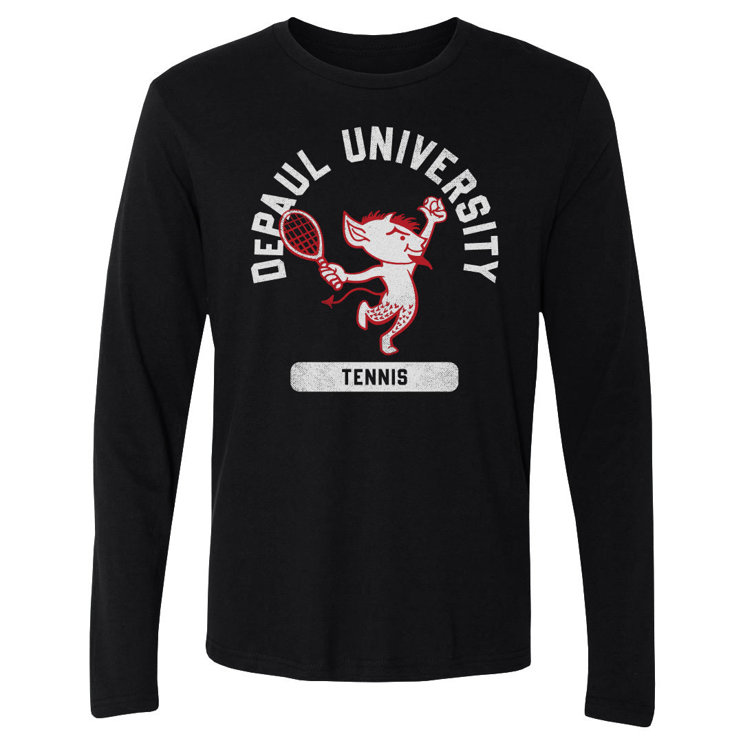 DePaul Blue Demons Men's Long Sleeve T-Shirt | 500 LEVEL