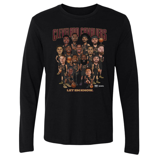 Cleveland Cavaliers Men's Long Sleeve T-Shirt | 500 LEVEL