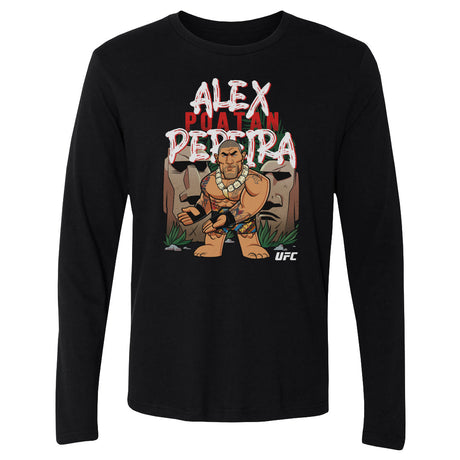 Alex Pereira Men's Long Sleeve T-Shirt | 500 LEVEL