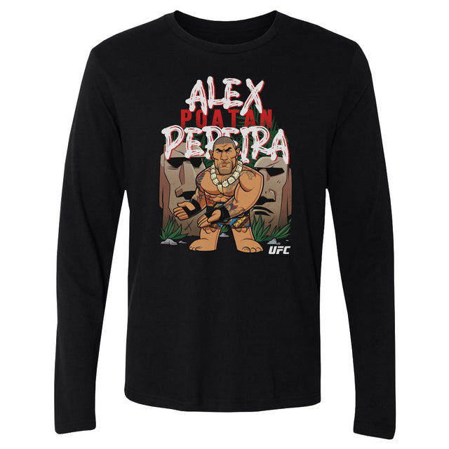 Alex Pereira Men's Long Sleeve T-Shirt | 500 LEVEL