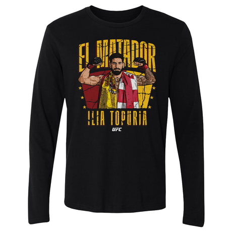 Ilia Topuria Men's Long Sleeve T-Shirt | 500 LEVEL