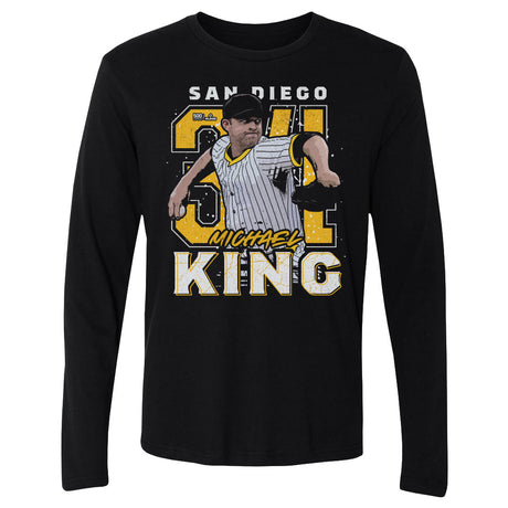 Michael King Men's Long Sleeve T-Shirt | 500 LEVEL
