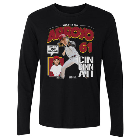 Bronson Arroyo Men's Long Sleeve T-Shirt | 500 LEVEL