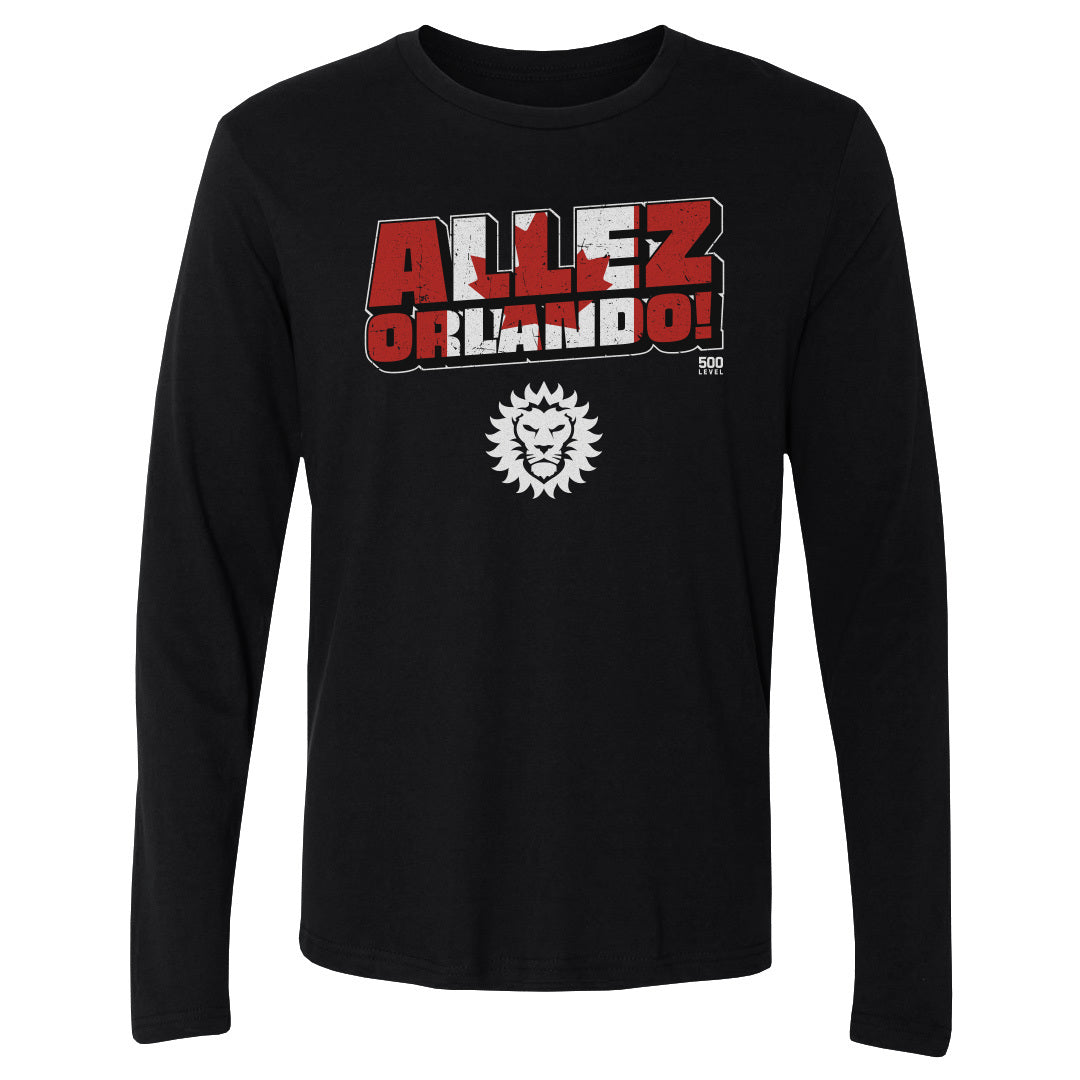 Orlando City Men's Long Sleeve T-Shirt | 500 LEVEL