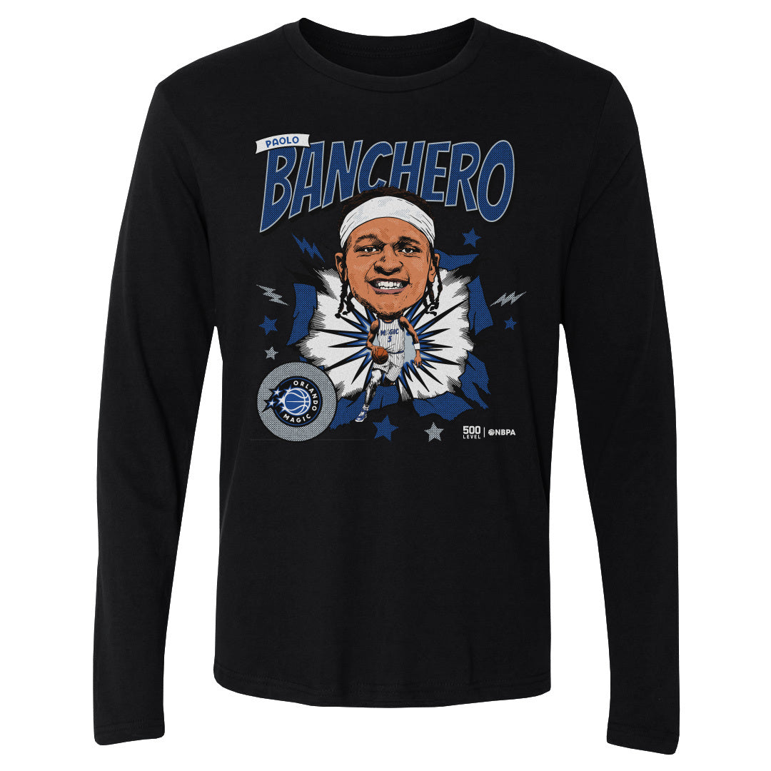 Paolo Banchero Men's Long Sleeve T-Shirt | 500 LEVEL