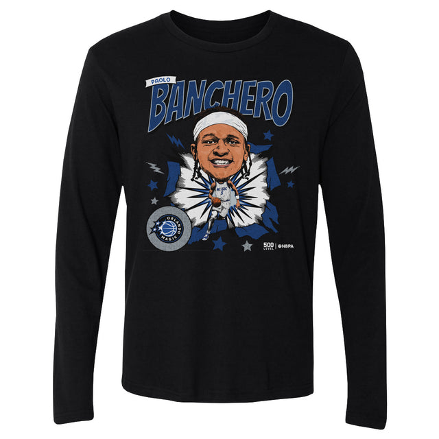 Paolo Banchero Men's Long Sleeve T-Shirt | 500 LEVEL