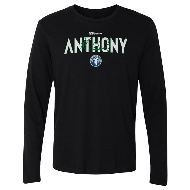 Anthony Edwards Men's Long Sleeve T-Shirt | 500 LEVEL