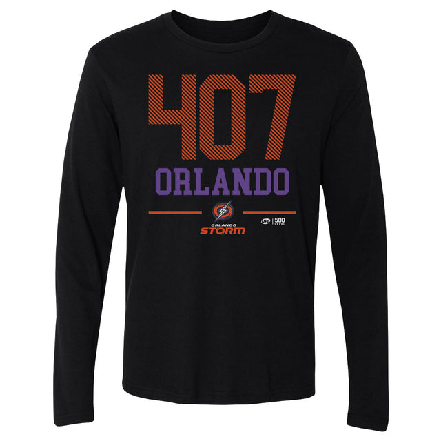 Orlando Storm Men's Long Sleeve T-Shirt | 500 LEVEL