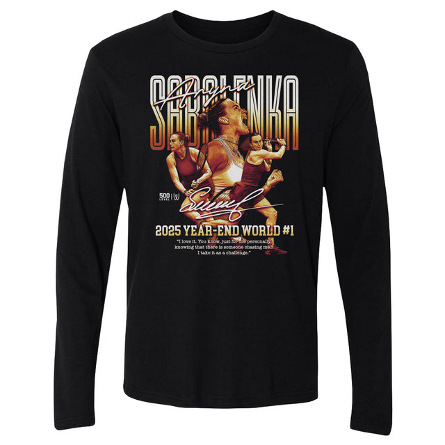 Aryna Sabalenka Men's Long Sleeve T-Shirt | 500 LEVEL