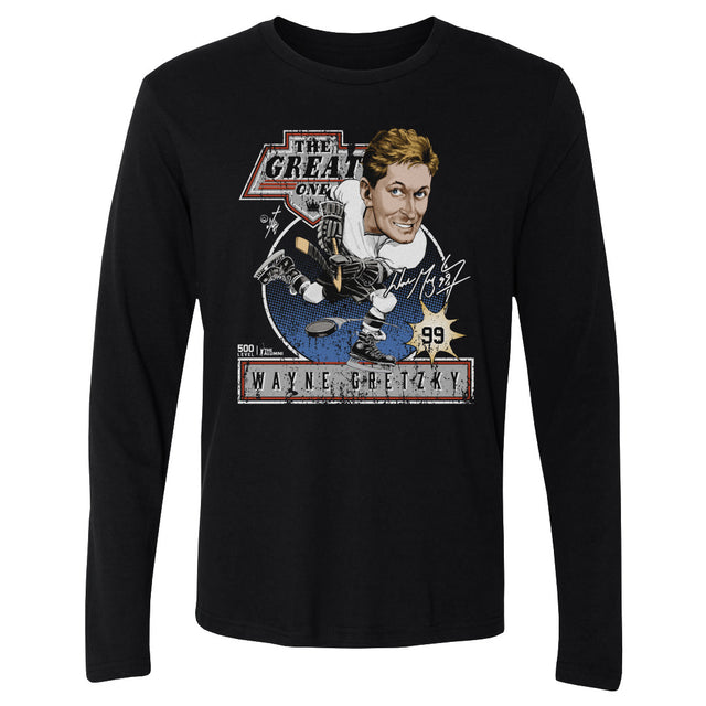 Wayne Gretzky Men's Long Sleeve T-Shirt | 500 LEVEL