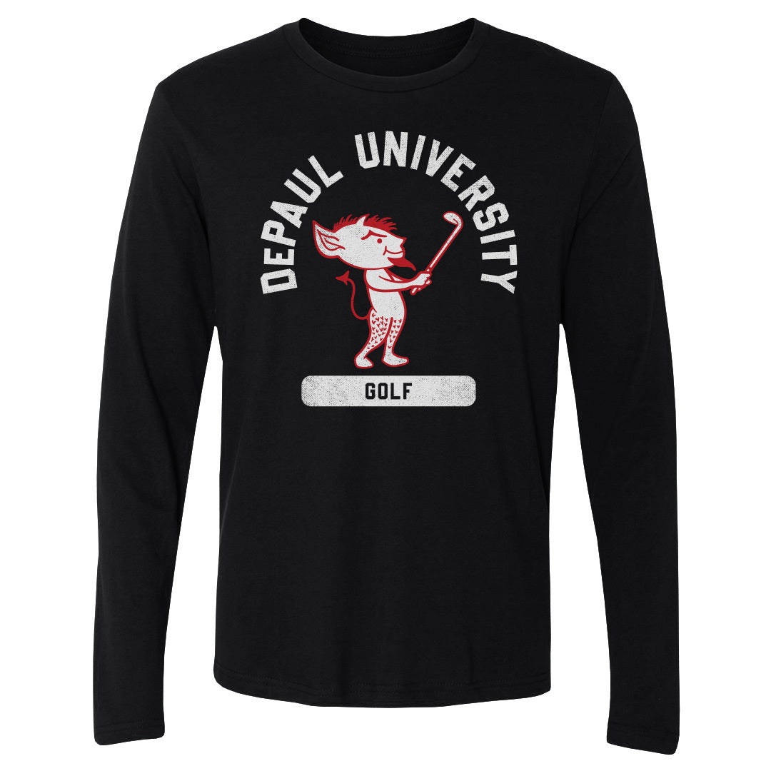 DePaul Blue Demons Men's Long Sleeve T-Shirt | 500 LEVEL