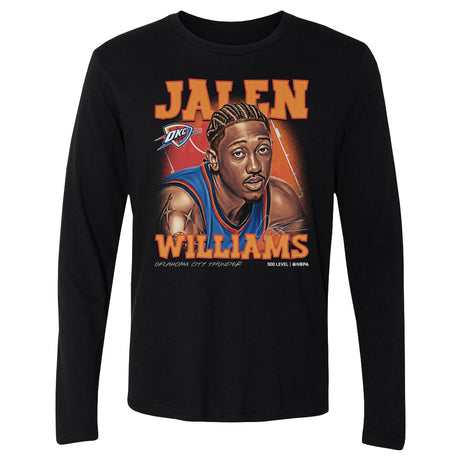 Jalen Williams Men's Long Sleeve T-Shirt | 500 LEVEL