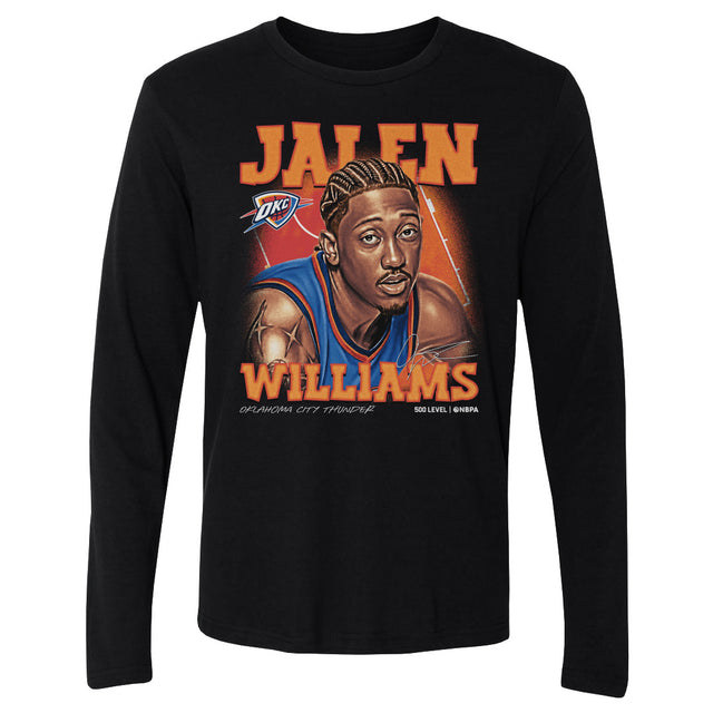 Jalen Williams Men's Long Sleeve T-Shirt | 500 LEVEL
