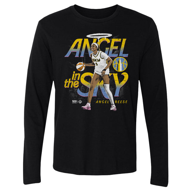 Angel Reese Men's Long Sleeve T-Shirt | 500 LEVEL