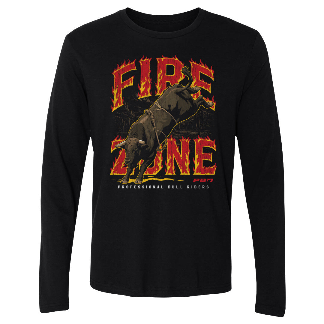 Fire Zone Men's Long Sleeve T-Shirt | 500 LEVEL
