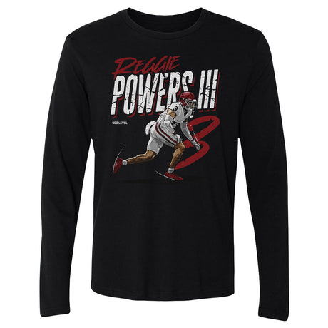 Reggie Powers III Men's Long Sleeve T-Shirt | 500 LEVEL