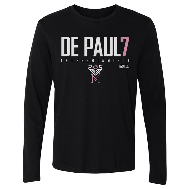 Rodrigo De Paul Men's Long Sleeve T-Shirt | 500 LEVEL