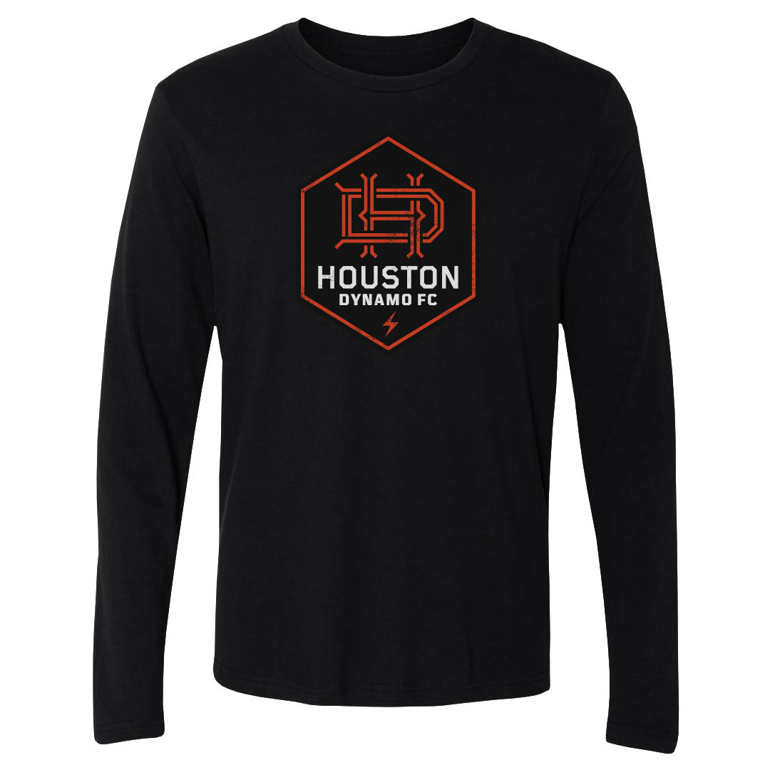 Houston Dynamo FC Men's Long Sleeve T-Shirt | 500 LEVEL