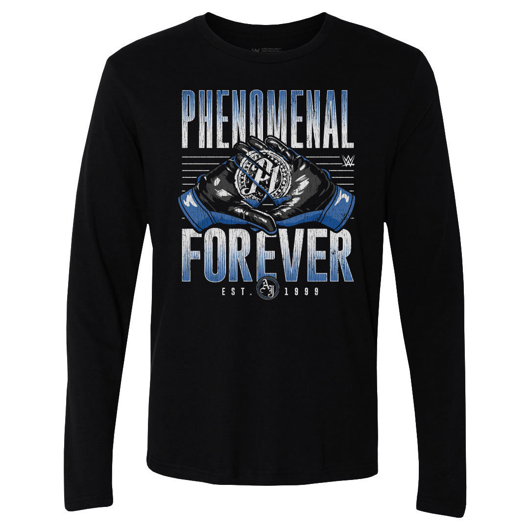 A.J. Styles Men's Long Sleeve T-Shirt | 500 LEVEL