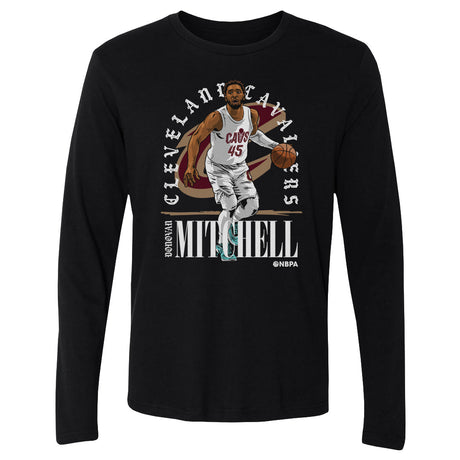 Donovan Mitchell Men's Long Sleeve T-Shirt | 500 LEVEL