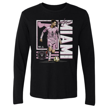Lionel Messi Men's Long Sleeve T-Shirt | 500 LEVEL