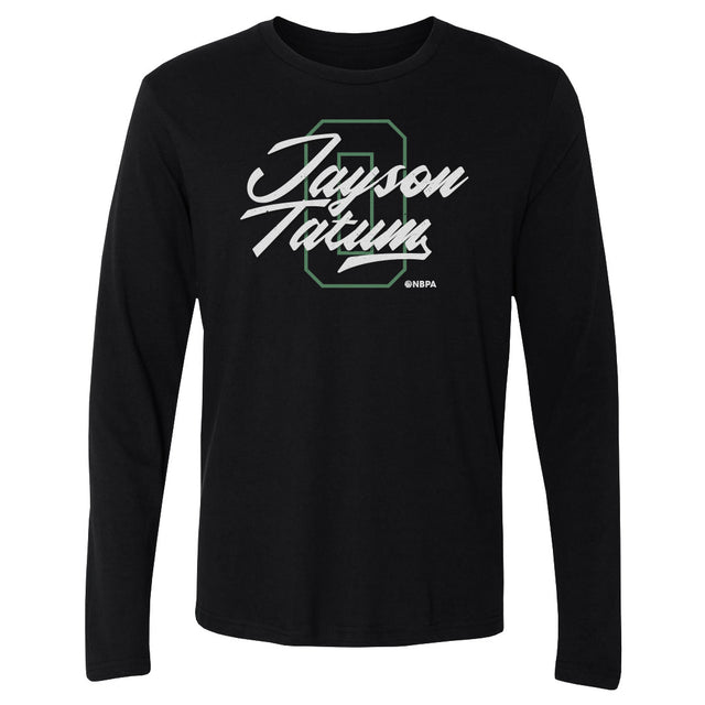 Jayson Tatum Men's Long Sleeve T-Shirt | 500 LEVEL