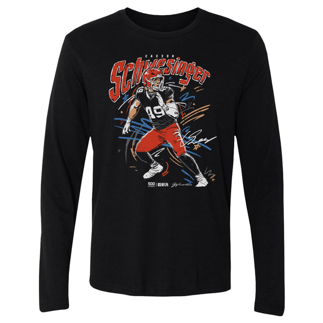 Carson Schwesinger Men's Long Sleeve T-Shirt | 500 LEVEL