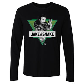 Jake The Snake Men's Long Sleeve T-Shirt | 500 LEVEL