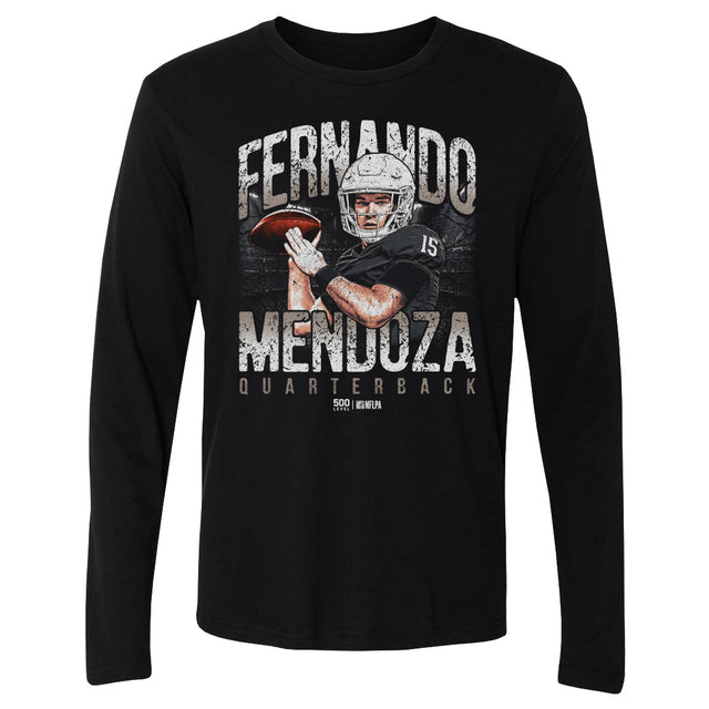 Fernando Mendoza Men's Long Sleeve T-Shirt | 500 LEVEL