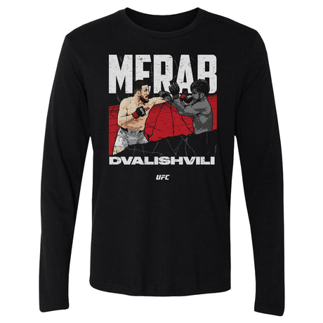 Merab Dvalishvili Men's Long Sleeve T-Shirt | 500 LEVEL