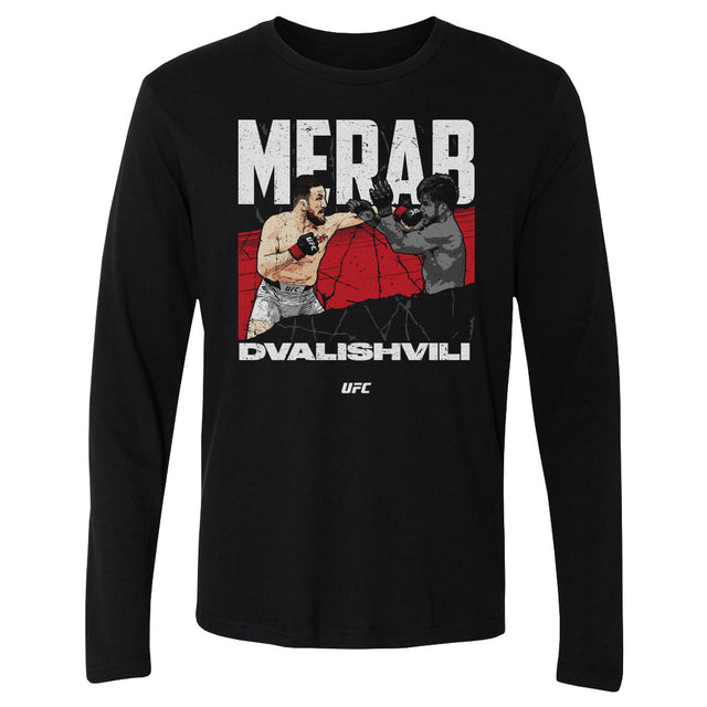Merab Dvalishvili Men's Long Sleeve T-Shirt | 500 LEVEL