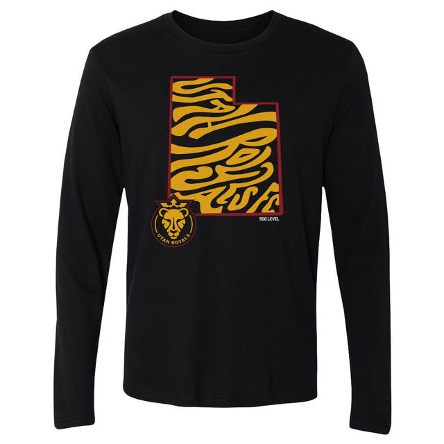 Utah Royals Men's Long Sleeve T-Shirt | 500 LEVEL