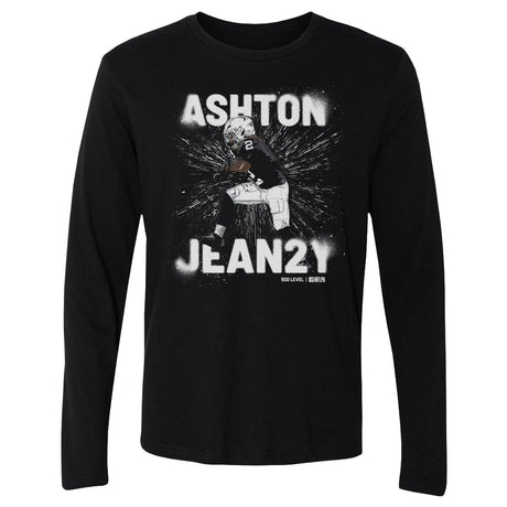 Ashton Jeanty Men's Long Sleeve T-Shirt | 500 LEVEL