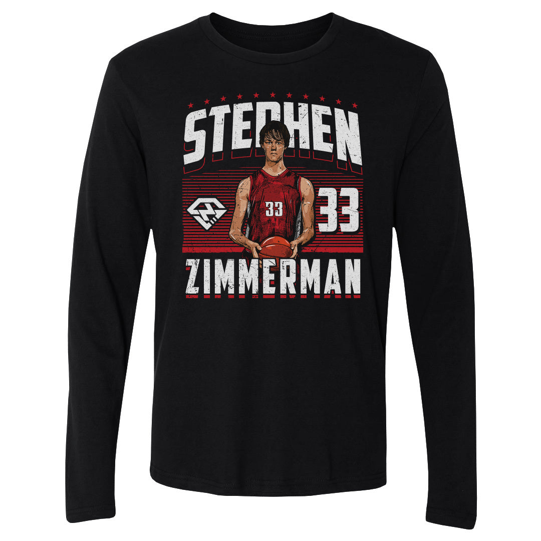 Stephen Zimmerman Men's Long Sleeve T-Shirt | 500 LEVEL