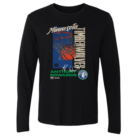 Anthony Edwards Men's Long Sleeve T-Shirt | 500 LEVEL