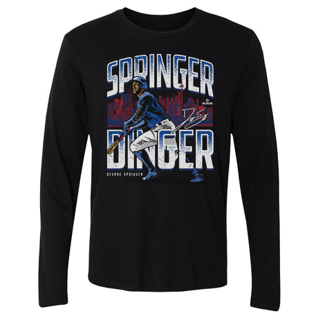 George Springer Men's Long Sleeve T-Shirt | 500 LEVEL