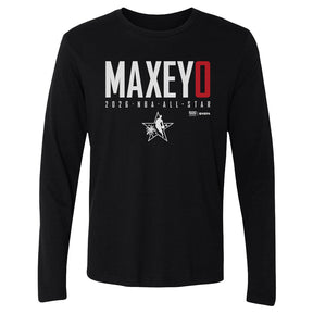 Tyrese Maxey Men's Long Sleeve T-Shirt | 500 LEVEL