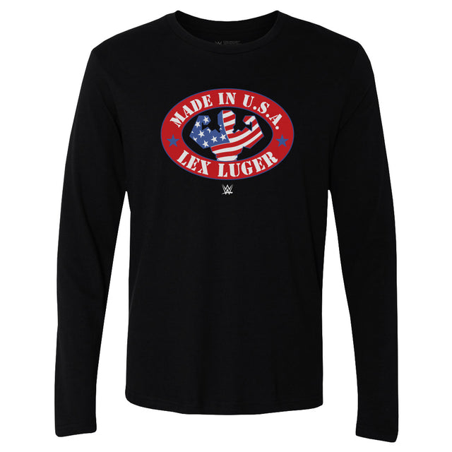 Lex Luger Men's Long Sleeve T-Shirt | 500 LEVEL