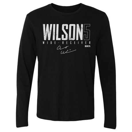 Garrett Wilson Men's Long Sleeve T-Shirt | 500 LEVEL