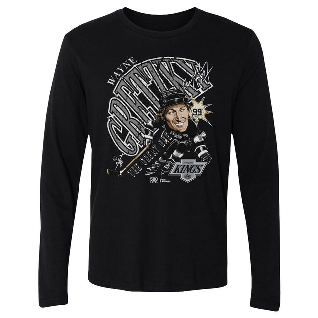 Wayne Gretzky Men's Long Sleeve T-Shirt | 500 LEVEL