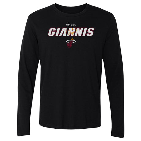 Giannis Antetokounmpo Men's Long Sleeve T-Shirt | 500 LEVEL