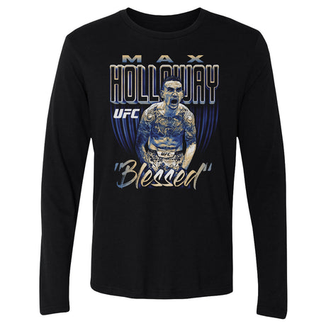 Max Holloway Men's Long Sleeve T-Shirt | 500 LEVEL