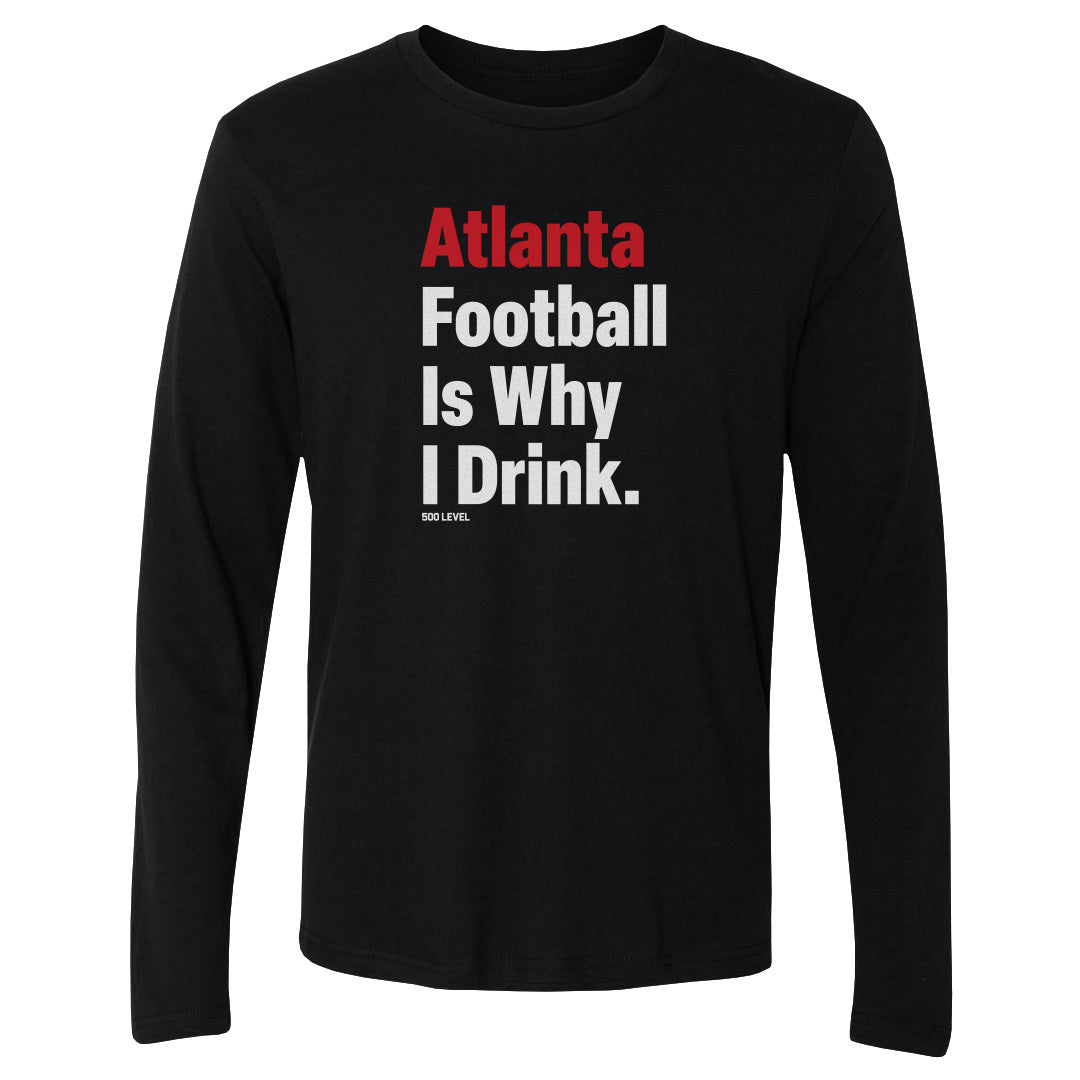 Atlanta Football Men's Long Sleeve T-Shirt | 500 LEVEL