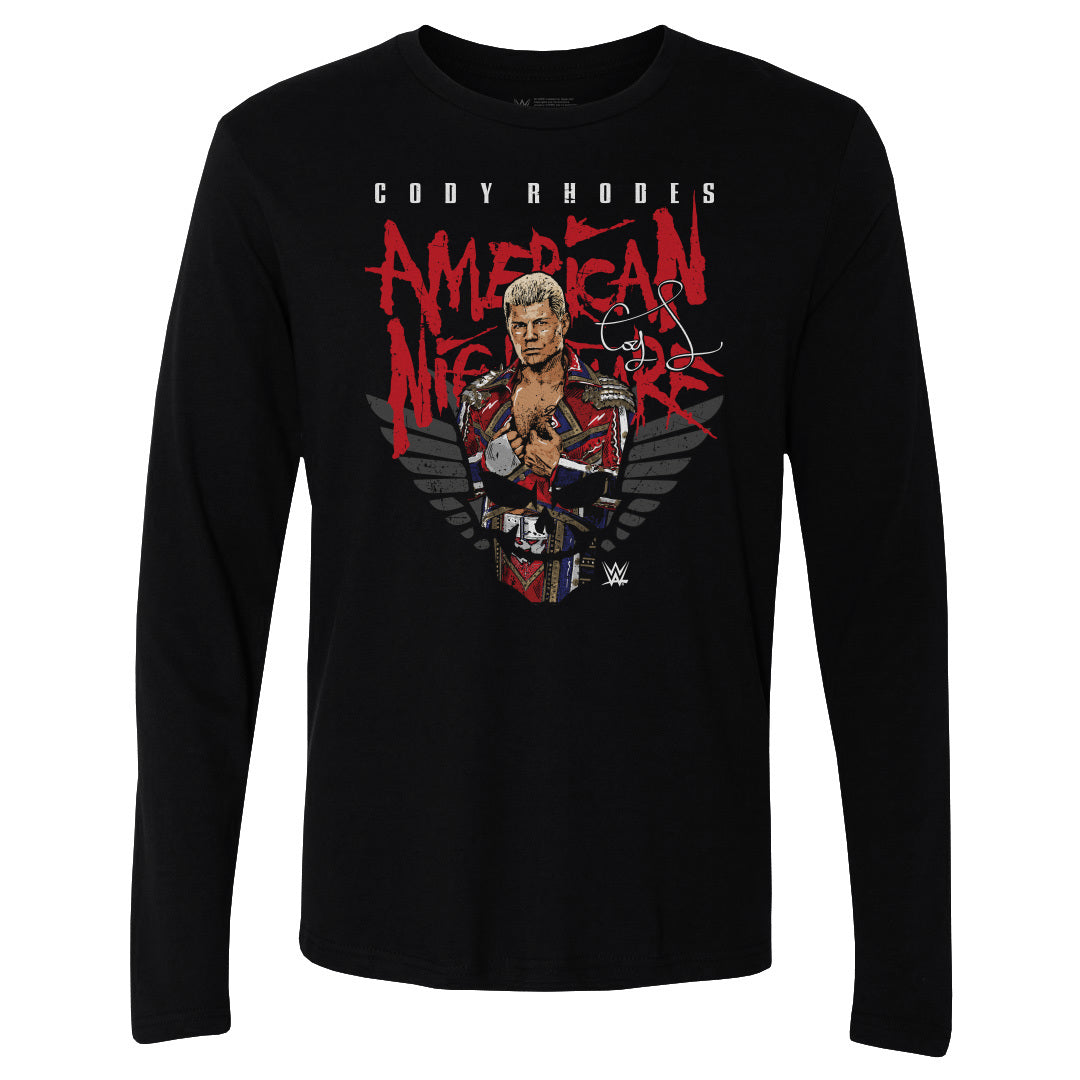 Cody Rhodes Men&#39;s Long Sleeve T-Shirt | 500 LEVEL
