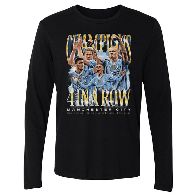 Manchester City Men's Long Sleeve T-Shirt | 500 LEVEL